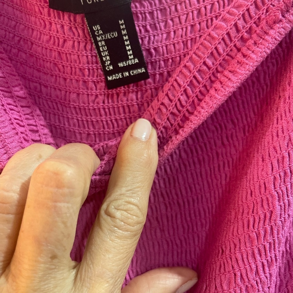 Forever 21 Strapless Pink Dress - Picture 3 of 3